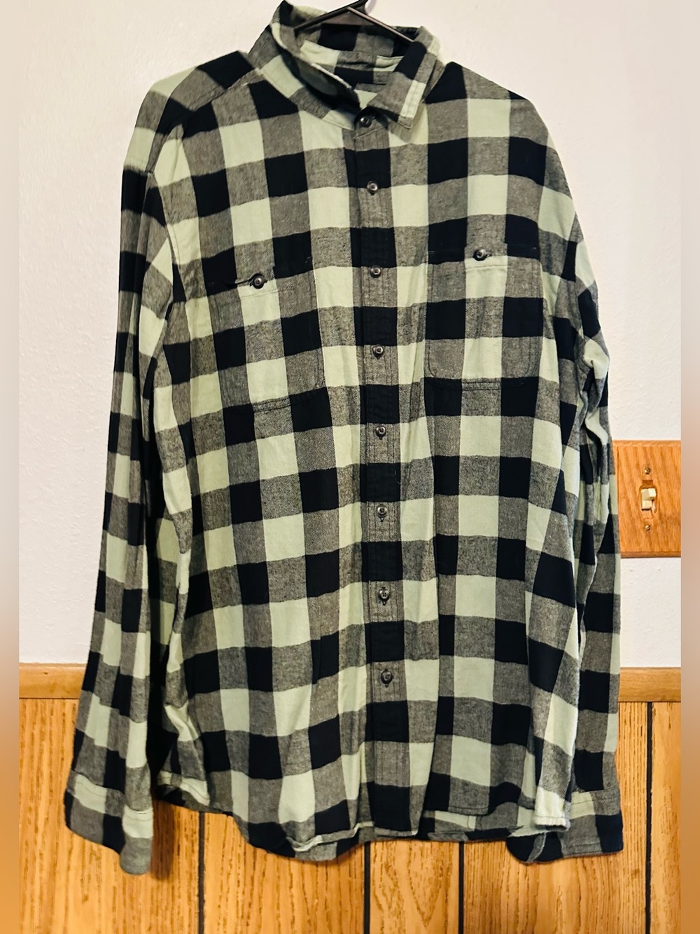 Sonoma XXL Men's Plaid Button-Up Shirt